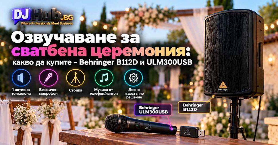Behringer B112 | DJHub.bg
