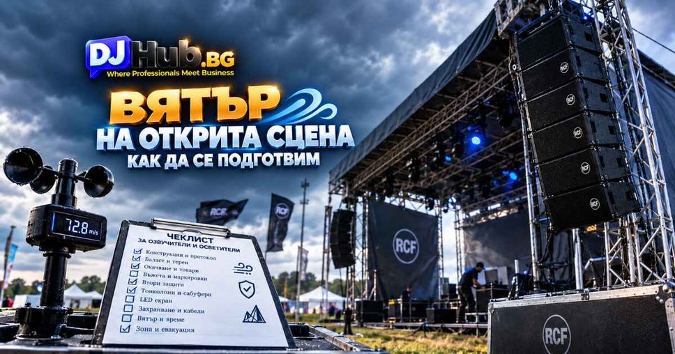 Вятър и сцена | DJHub.bg